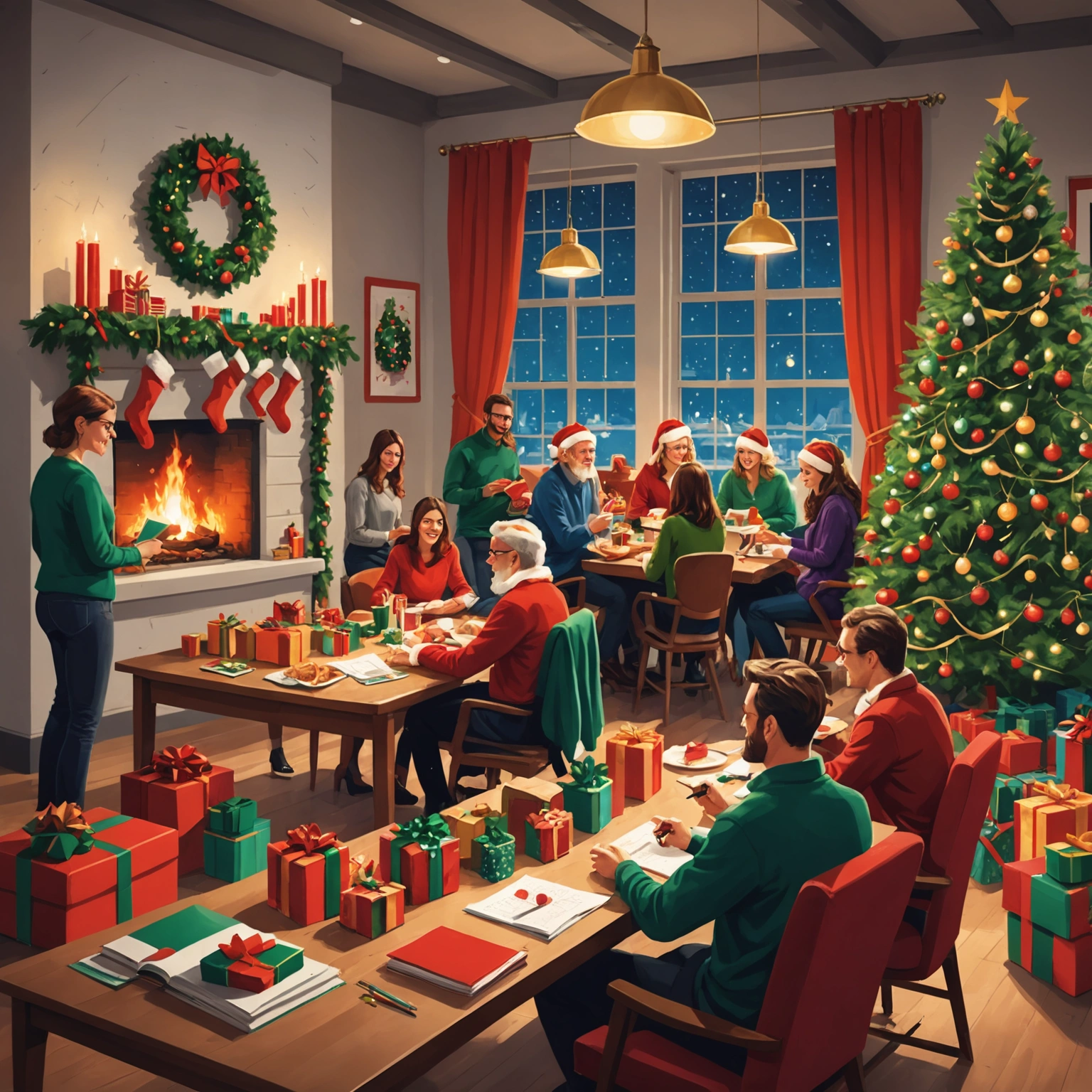 Тайный Санта: Как организовать Тайного Санту — создаём волшебство новогодних праздников